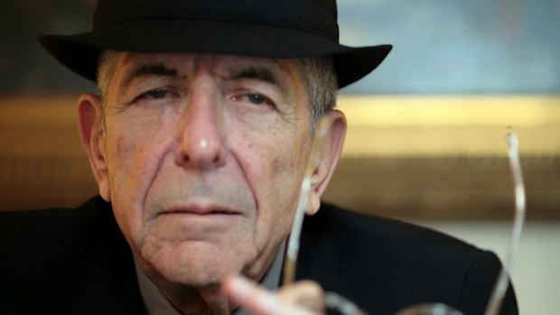 Leonard Cohen in New York in 2009.