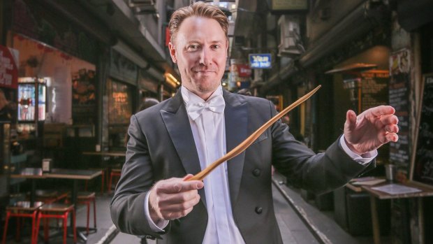 MSO associate conductor Ben Northey swaps his baton for a magic wand.