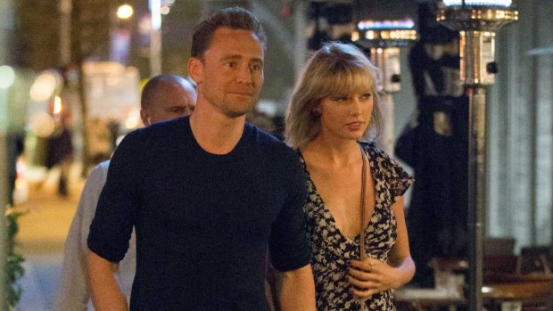 Taylor Swift out with Tom Hiddleston on Sunday night in the Gold Coast.