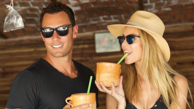 Jennifer Hawkins and her husband Jake Wall have launched their own premium tequila brand, Sesion.