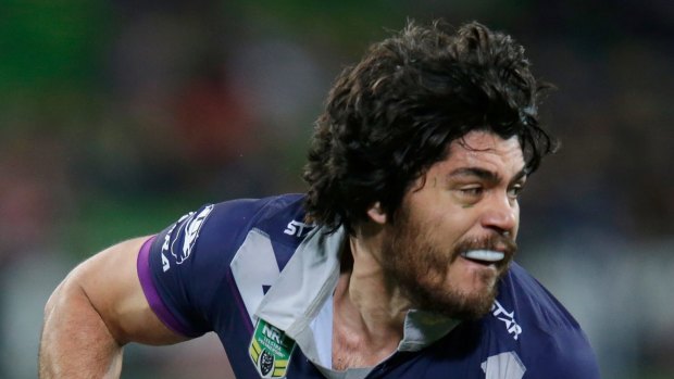 Heading home: Storm's Tohu Harris will join the Warriors after this NRL season.