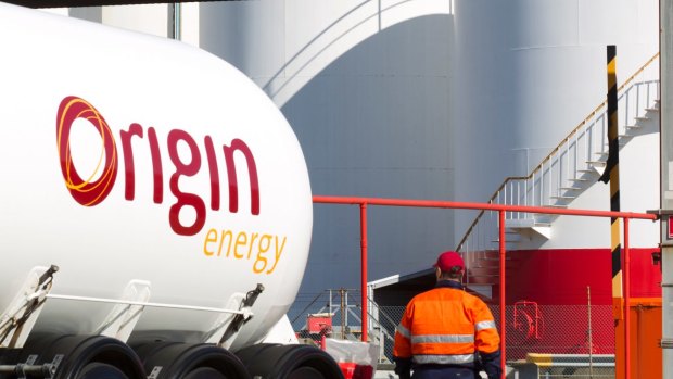 Origin Energy has sought to soften the blow from its massive writedown by raising its forecast for underlying profit.