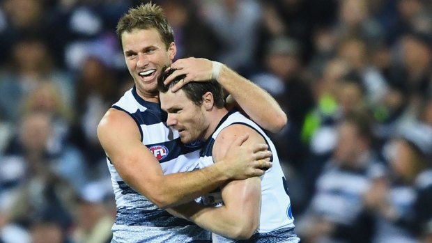 Patrick Dangerfield drew the headlines, but Lachie Henderson has become a vital cog in the Geelong defence.