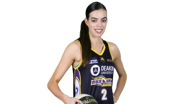Melbourne Boomers WNBL player Louella Tomlinson has embraced her move back to Melbourne.