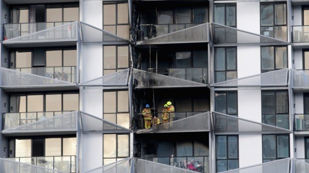 The Lacrosse Building was struck by fire in 2014.