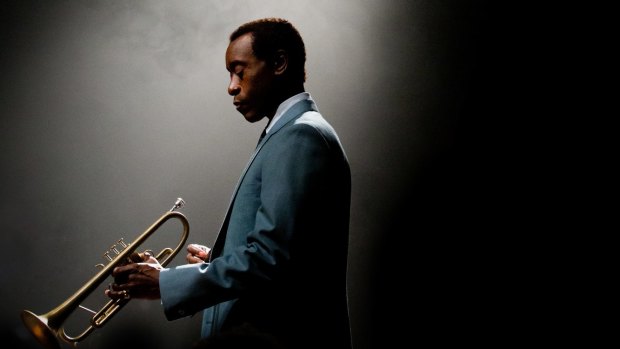 Don Cheadle as Miles Davis displays an undertow of obsessive self-interest. 