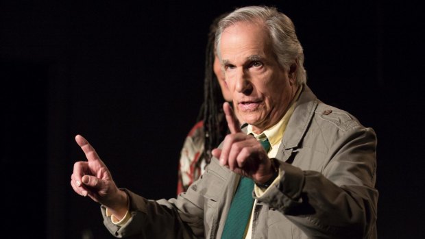 Henry Winkler plays Barry's acting coach.