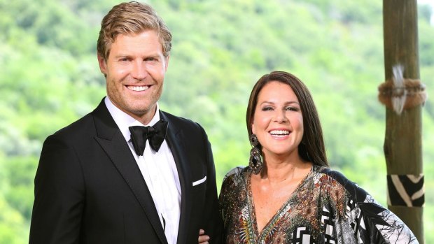 I'm A Celebrity, Get Me Out of Here: Chris Brown and Julia Morris.