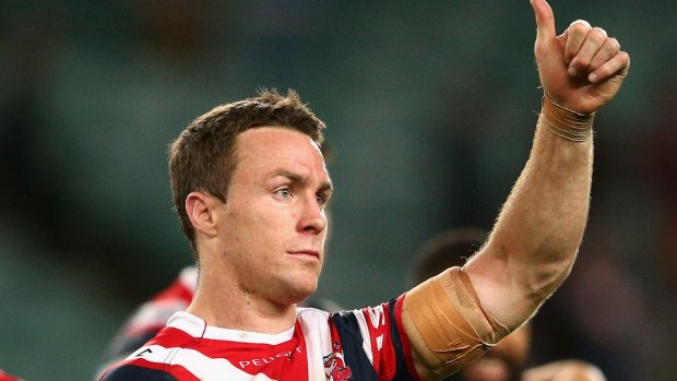 Wanted man: James Maloney could be torn between the Roosters or the Titans.