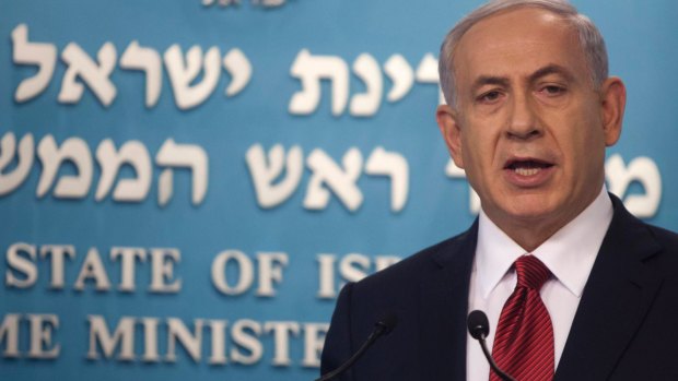Israel prime minister Benjamin Netanyahu