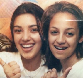Famous frenemies: Kim Kardashian and Nicole Richie grew up together and are now two of the most famous women in the world.