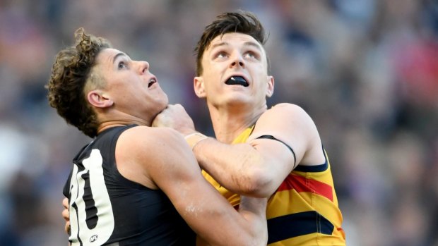 Jake Lever's future is up in the air at Adelaide.