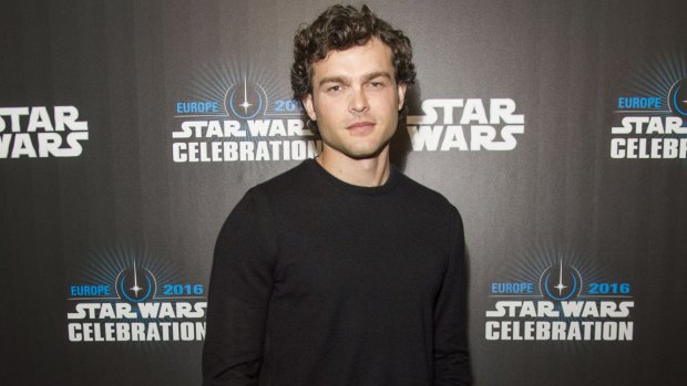 Alden Ehrenreich, who will play Han Solo, attends the Star Wars Celebration 2016 at ExCel on July 17, 2016 in London, England.