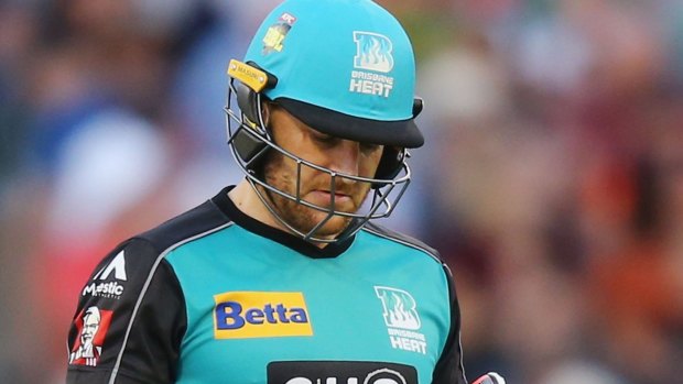 Bnned: Brisbane will not appeal Brendon McCullum's one-match suspension.