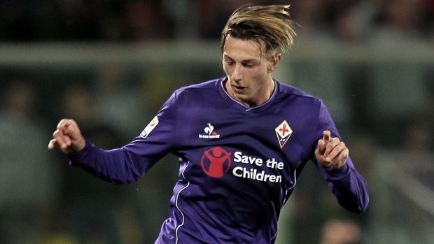 Fiorentina's Federico Bernardeschi.