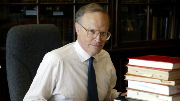 Claims he "overlooked" the Liberal Party's connection to the Garfield Barwick Address: Dyson Heydon.