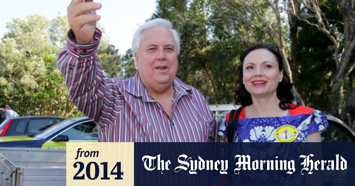 My wife wants to run for Qld seat: Clive Palmer