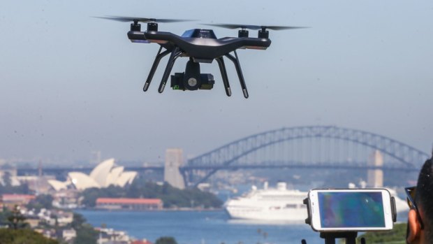 Drones are off-limits for the harbour during Australia Day celebrations.