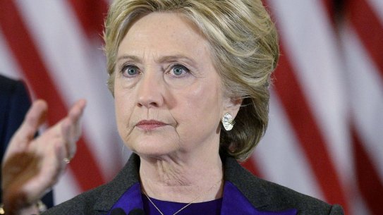 With a handful more voters, a grim-faced Hillary Clinton might not have been making this concession speech. 