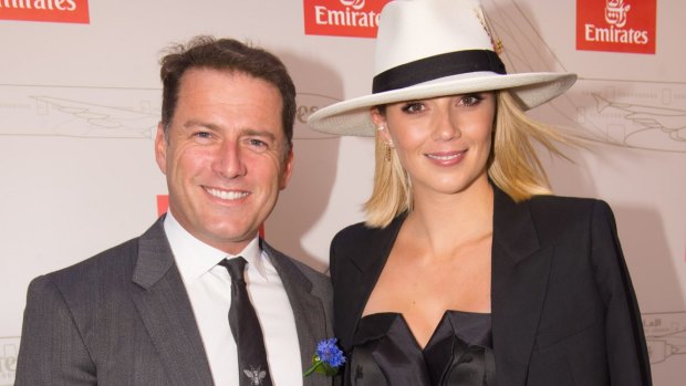 Karl Stefanovic and girlfriend Jasmine Yarlbrough went public with their relationship in February.