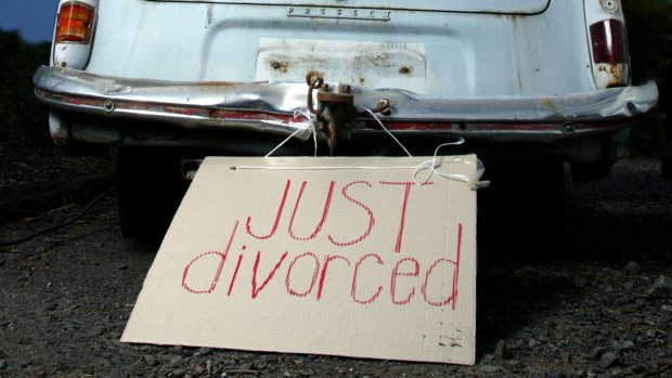 Planning a divorce? Get ready for a change in living standards.