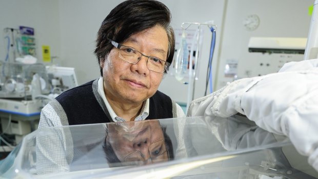 Associate Professor Kei Lui, pictured at the Royal Hospital for Women in Randwick, Sydney, is working to change attitudes on caring for extremely premature babies.   