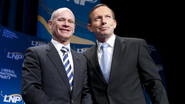 The Prime Minister's apparent unpopularity in Queensland has been a thorn in Premier Campbell Newman's side.