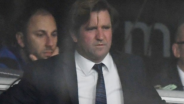 Troubled tenure: The Bulldogs have had a horror year under Des Hasler.