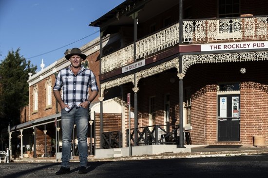 Chef Matt Moran plans to put the historic Rockley Pub on the map.