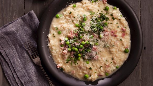 Jill Dupleix's riffable risotto.