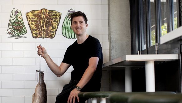 Chef Josh Niland will bring Sydney restaurant Charcoal Fish to an on-site beach bar. 