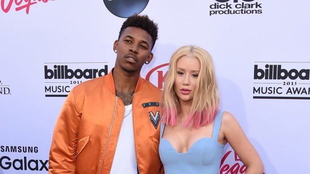 Nick Young and Iggy Azalea attend the 2015 Billboard Music Awards in Las Vegas in May.