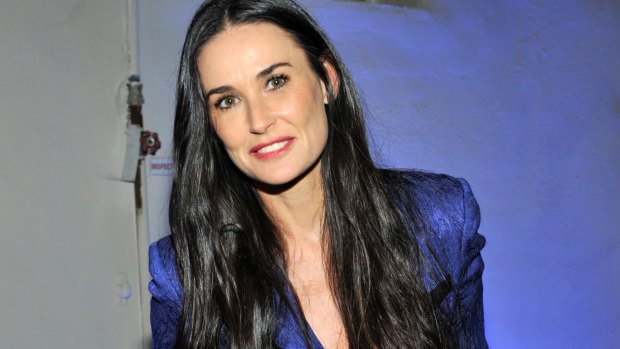 Not at home at the time: Demi Moore.