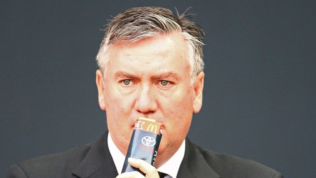 Out of action: Eddie McGuire will take a break from broadcasting.