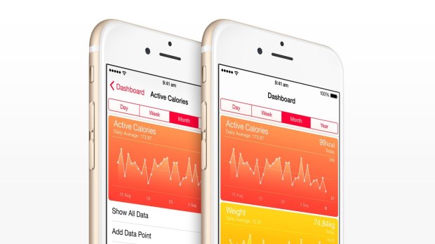 "Low-lying fruit": Dr George Margelis says apps such as Apple's HealthKit are still in their infancy.