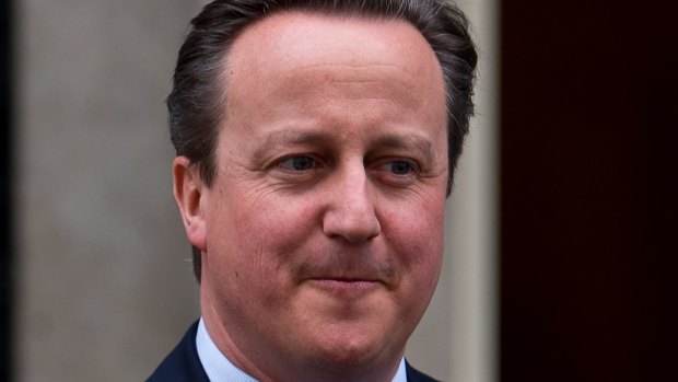 British Prime Minister David Cameron.