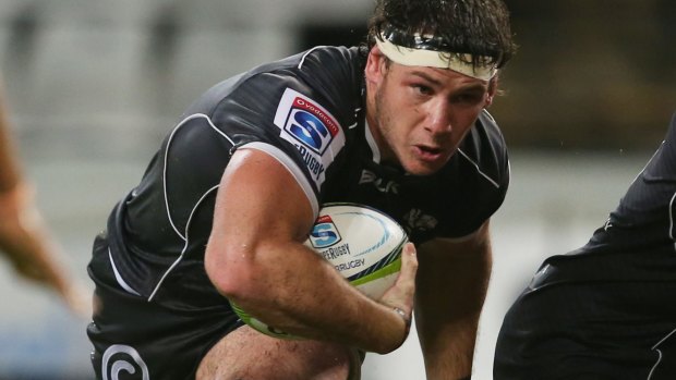 Double trouble: Marcell Coetzee scored two tries for the Sharks.