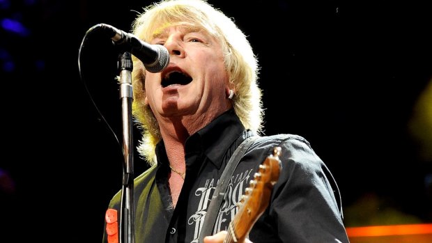 Rick Parfitt performs with Status Quo at The Prince's Trust Rock Gala at London's Royal Albert Hall in 2010.