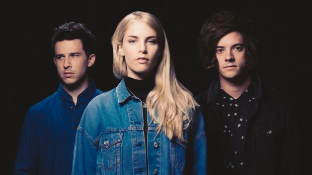 London Grammar reveal the heavy toll of touring: (From left) Dan Rothman, Hannah Reid and Dominic 'Dot' Major.