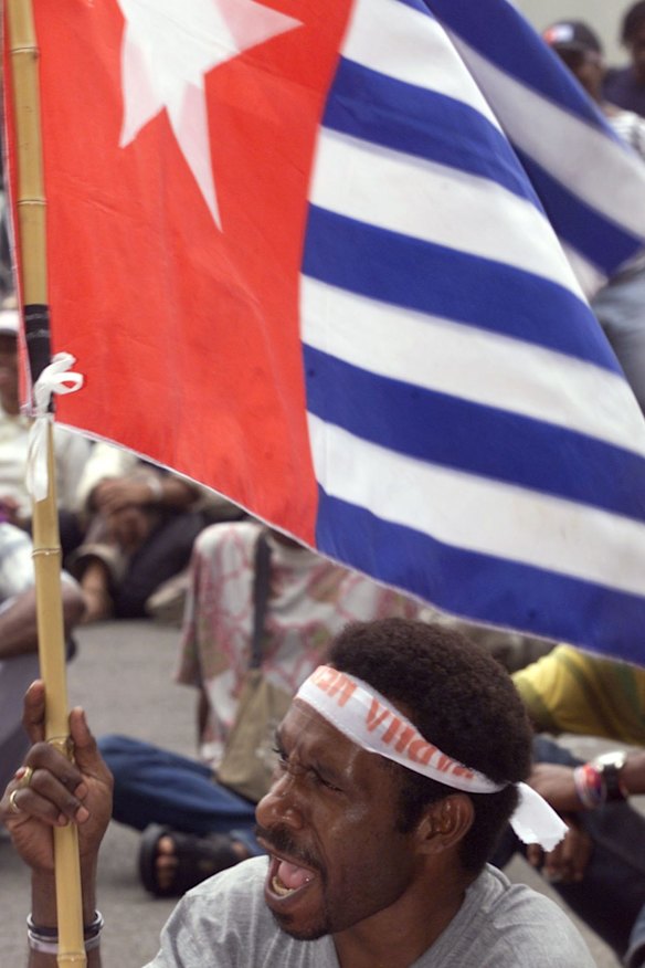 The West Papuan flag