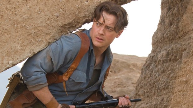 No more slapstick: Brendan Fraser in 2008's <i>The Mummy: Tomb of the Dragon Emperor</i>.