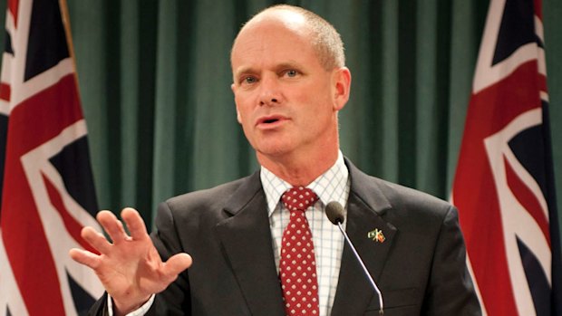 Former Queensland premier Campbell Newman.