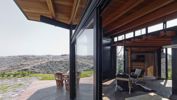 Estudio Carme Pinos' Rio Blanco Pavilion, a one-bedroom house outside Guadalajara in Mexico.