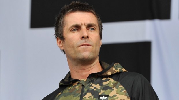 Liam Gallagher performs earlier this month in Chicago. 