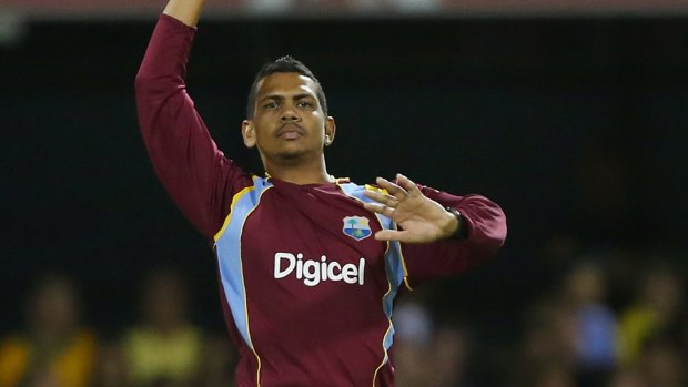 Back in action: West Indies spinner Sunil Narine was the star as the Windies beat South Africa in their opening ODI.