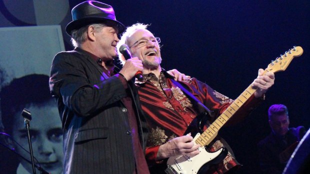 Micky Dolenz and Peter Tork from the Monkees are back on the road. 