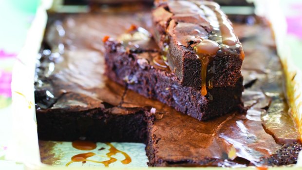 Salted Caramel Brownies are a decadent treat.