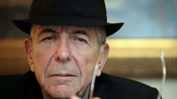 Leonard Cohen, pictured in New York in 2009, was a master of self-effacing humour.
