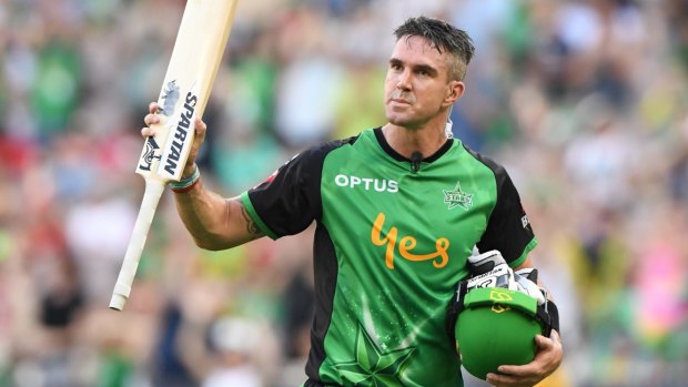 Kevin Pietersen smashed the Hurricanes all over the MCG.