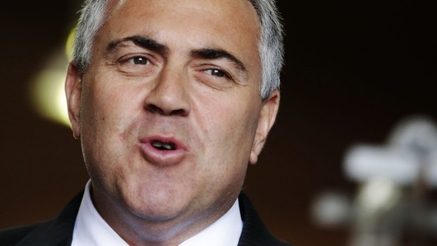 Treasurer Joe Hockey: "One of the things they are looking at is how we can ensure that the railway line remains financially viable. I can't give away too many details."